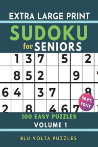 Extra Large Print Sudoku for Seniors