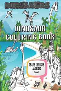 Dinosaur Coloring Book for Kids