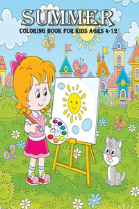 Summer Coloring Book For Kids