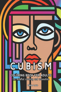 Cubism Coloring Book for Adults