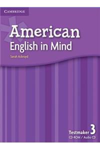 American English in Mind Level 3 Testmaker CD-ROM and Audio CD
