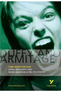 Duffy and Armitage: York Notes for GCSE