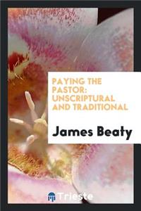 Paying the Pastor