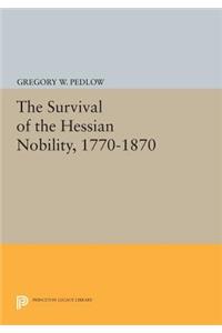Survival of the Hessian Nobility, 1770-1870