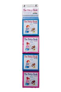 Potty Books 16-Copy Hanging Vinyl Display