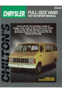 Chrysler Full-Size Vans, 1967-88
