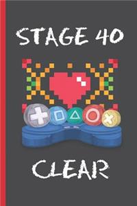 Stage 40 Clear