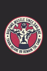 Building Muscles Gym Notebook