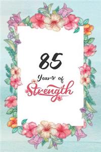 85th Birthday Journal