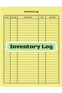 Inventory log