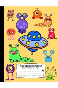 Primary Composition Notebook Handwriting Practice Paper