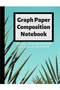 Graph Paper Composition Notebook