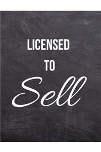 Licensed to Sell