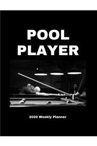 Pool Player 2020 Weekly Planner