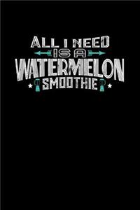 All I Need Is A Watermelon Smoothie