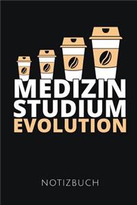 Medizin Studium Evolution Notizbuch