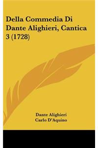 Della Commedia Di Dante Alighieri, Cantica 3 (1728)