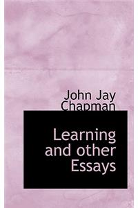 Learning and Other Essays