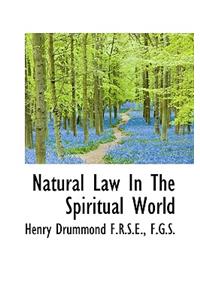 Natural Law in the Spiritual World