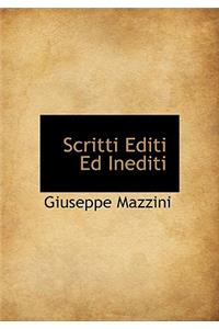 Scritti Editi Ed Inediti