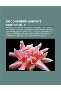 Discontinued Windows Components