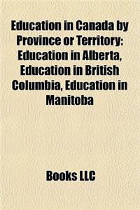Education in Canada by Province or Territory