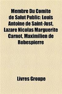 Membre Du Comite de Salut Public