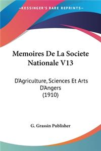 Memoires de La Societe Nationale V13