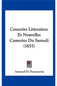 Causeries Litteraires