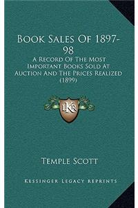 Book Sales of 1897-98