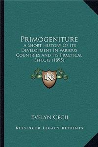 Primogeniture