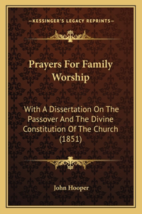 Prayers For Family Worship