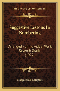 Suggestive Lessons In Numbering
