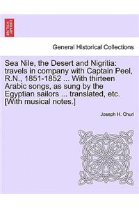 Sea Nile, the Desert and Nigritia