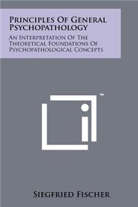 Principles of General Psychopathology