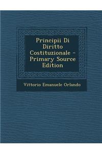 Principii Di Diritto Costituzionale