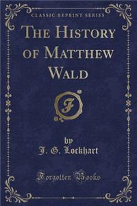 The History of Matthew Wald (Classic Reprint)