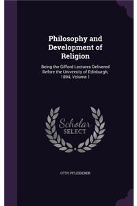 Philosophy and Development of Religion