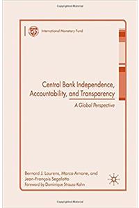 Central Bank Independence, Accountability, and Transparency