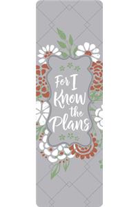 For I Know the Plans Bookmark