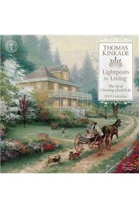 Thomas Kinkade Lightposts for Living 2019 Wall Calendar