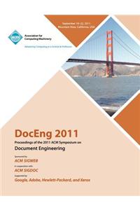 DocEng 2011 Proceedings of the 2011 ACM Symposium on Document Engineering
