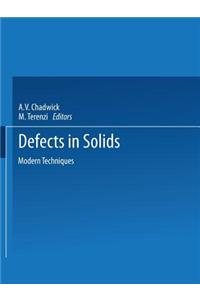 Defects in Solids