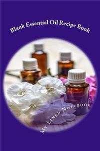 Blank Essential Oil Recipe Book