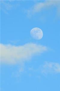Blue Skies, Clouds and the Moon Journal