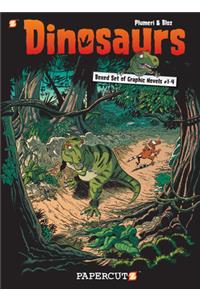 Dinosaurs Graphic Novels Boxed Set: Vol. #1-4