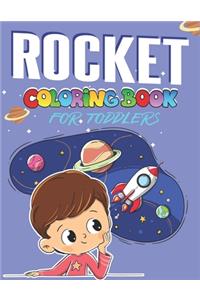 Rocket Coloring Book for Toddlers