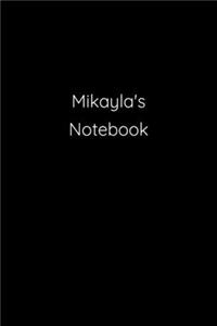 Mikayla's Notebook