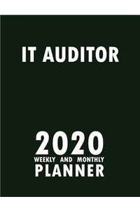 IT Auditor 2020 Weekly and Monthly Planner