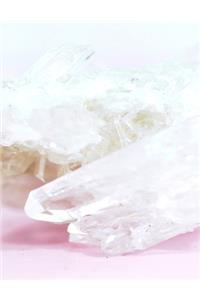 Quartz Crystal Journal 8.5 x 11 Blank Lined Journal Notebook Diary